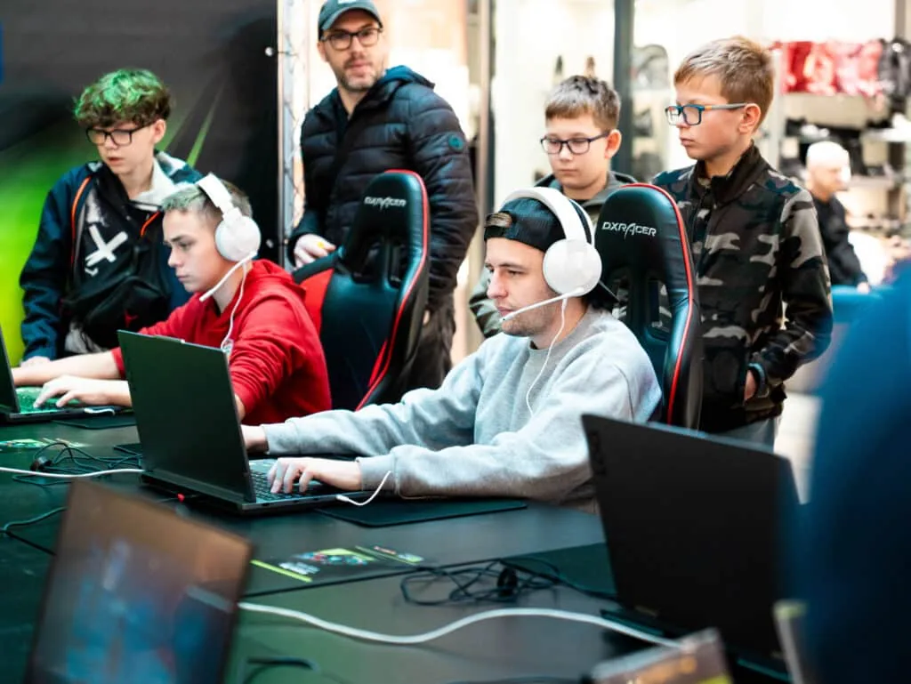 Herní zóna na eventu