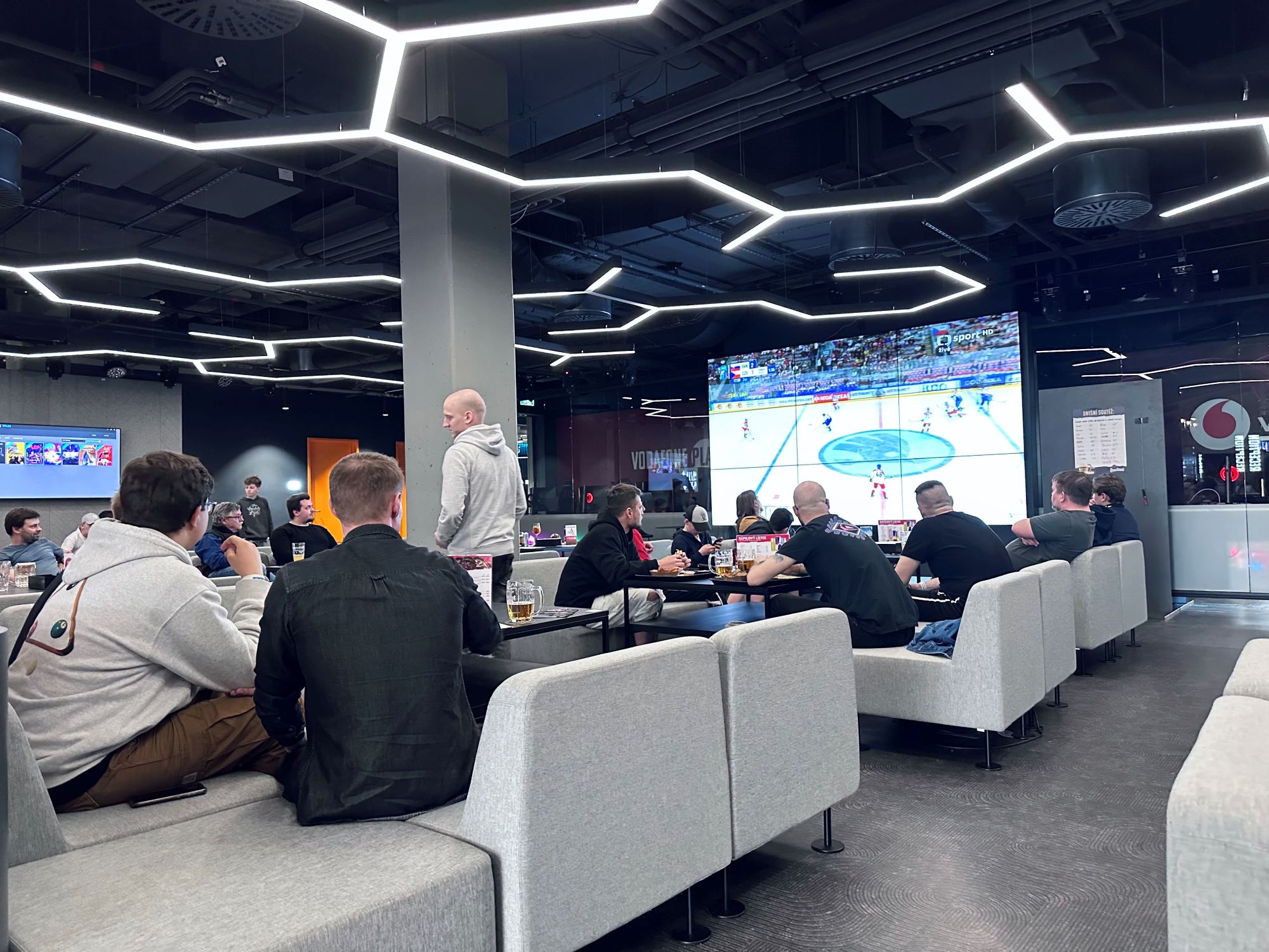 Sports broadcast at the Vodafone PLAYzone Arena