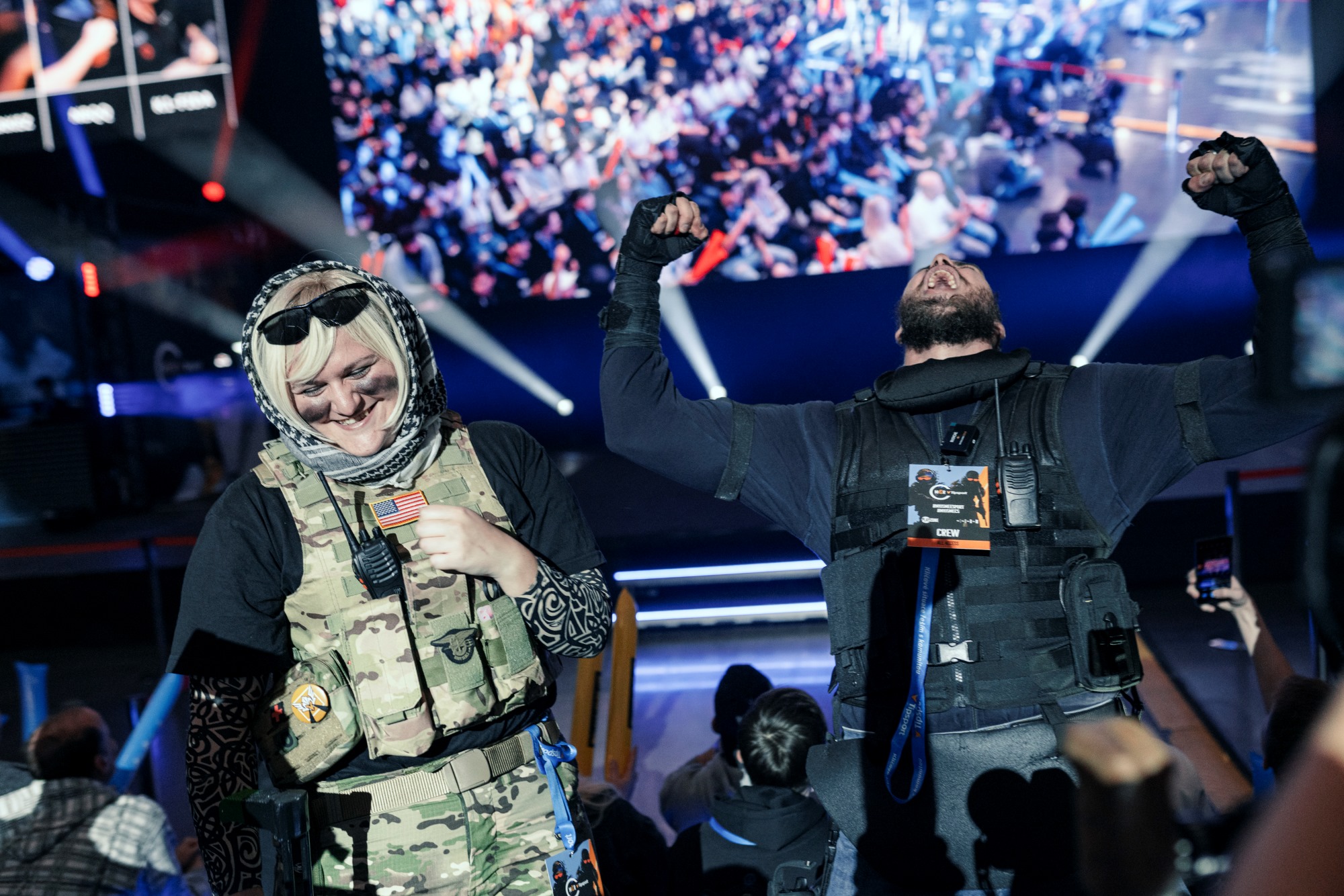 A marriage proposal at the MČR gaming festival